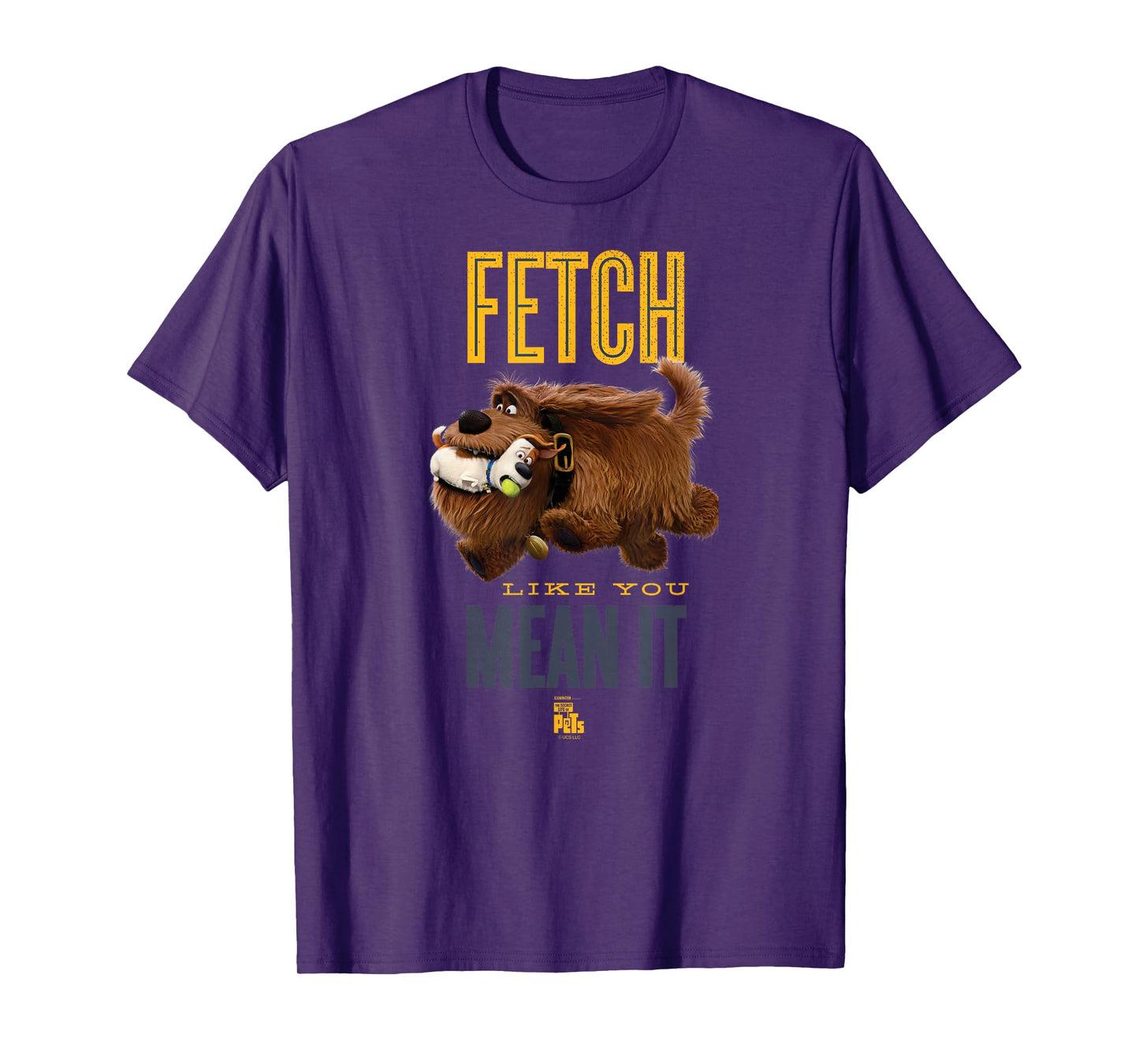 The Secret Life of Pets Duke Fetch Like You Mean It T-Shirt
