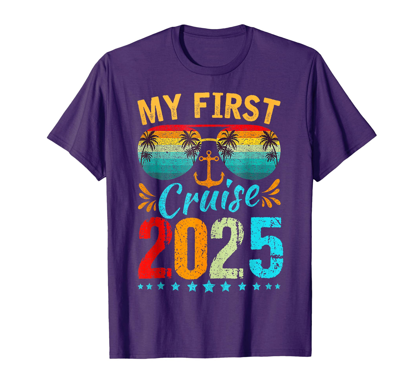 My First Cruise 2025 Tee Family Vacation Cruise Ship Travel T-Shirt