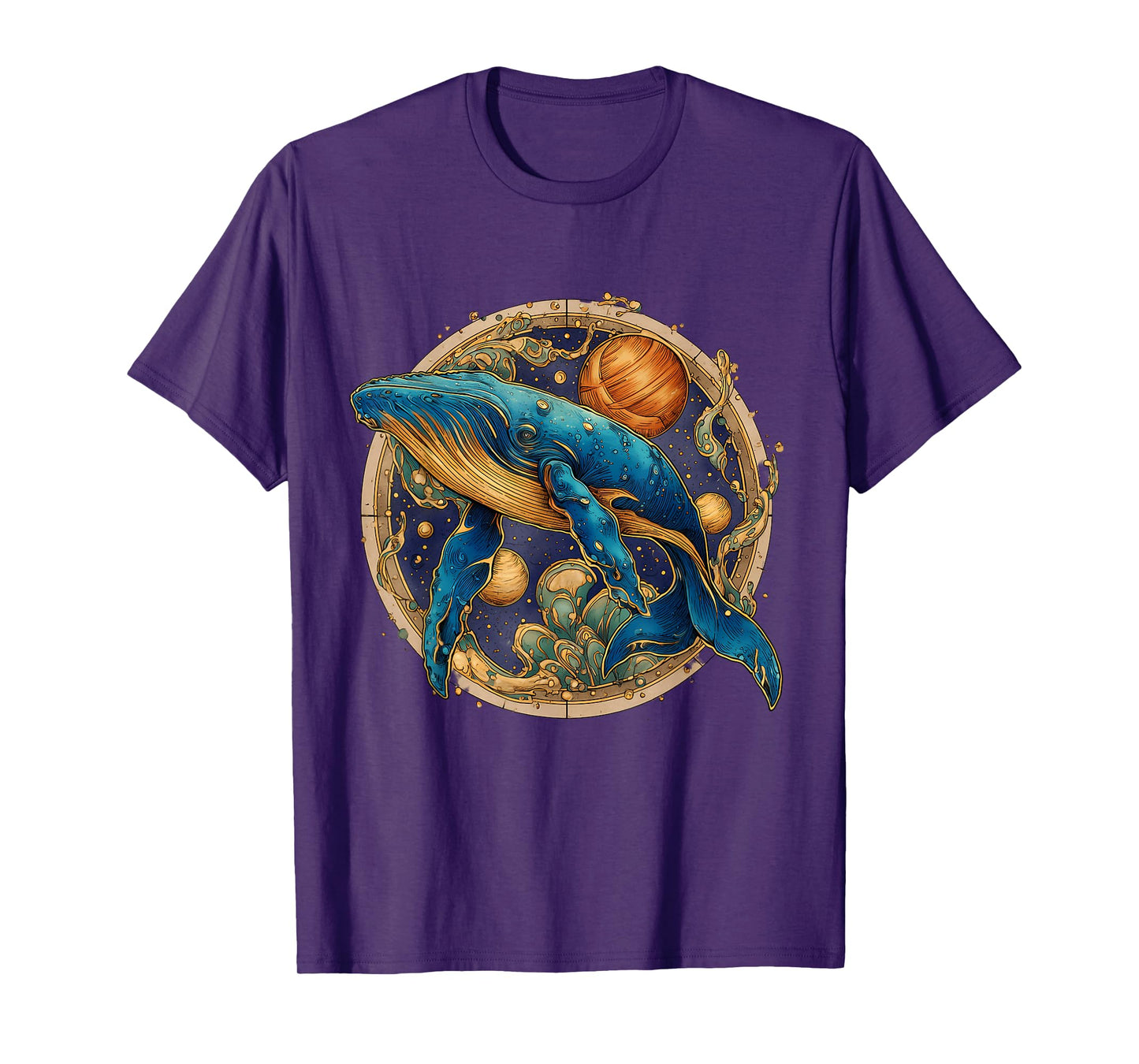 Humpback Whale Marine Biology Animal Sea Ocean Blue Whale T-Shirt