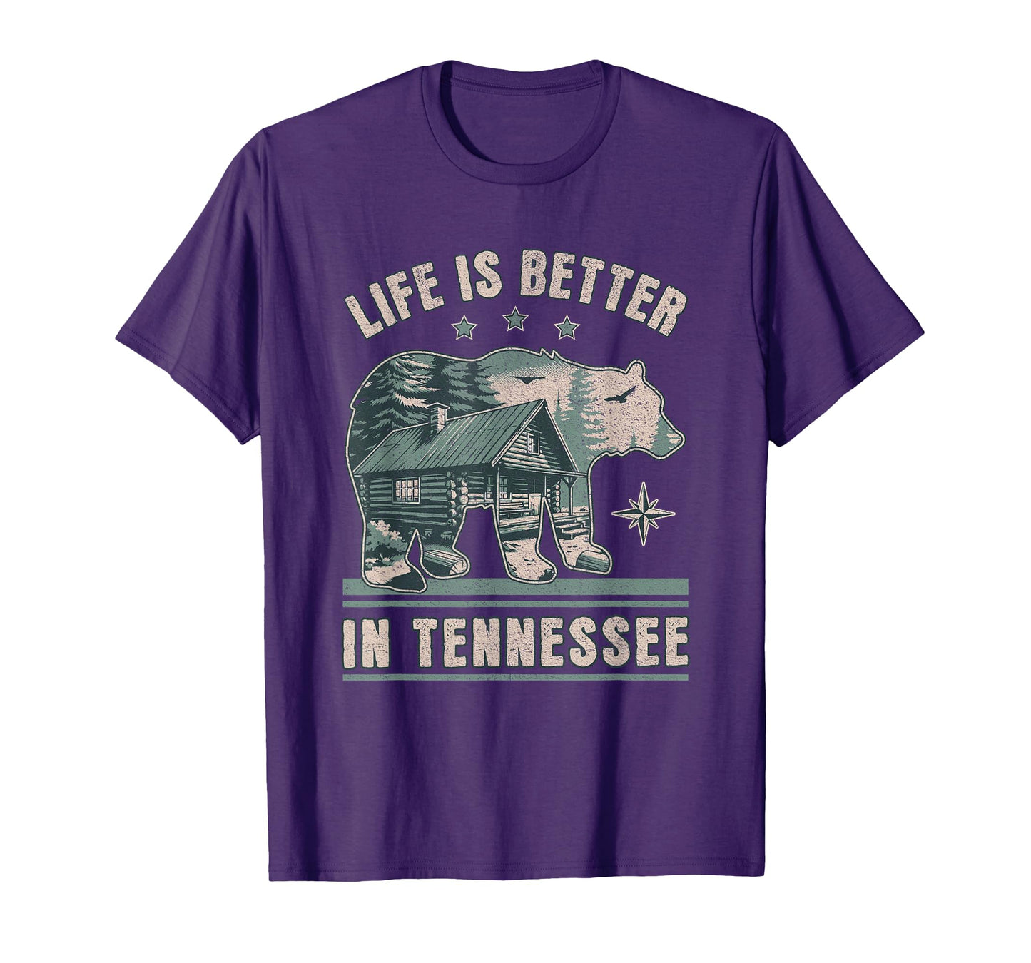 Life Is Better In Tennessee, Smoky Mountains Outdoors Hiking T-Shirt
