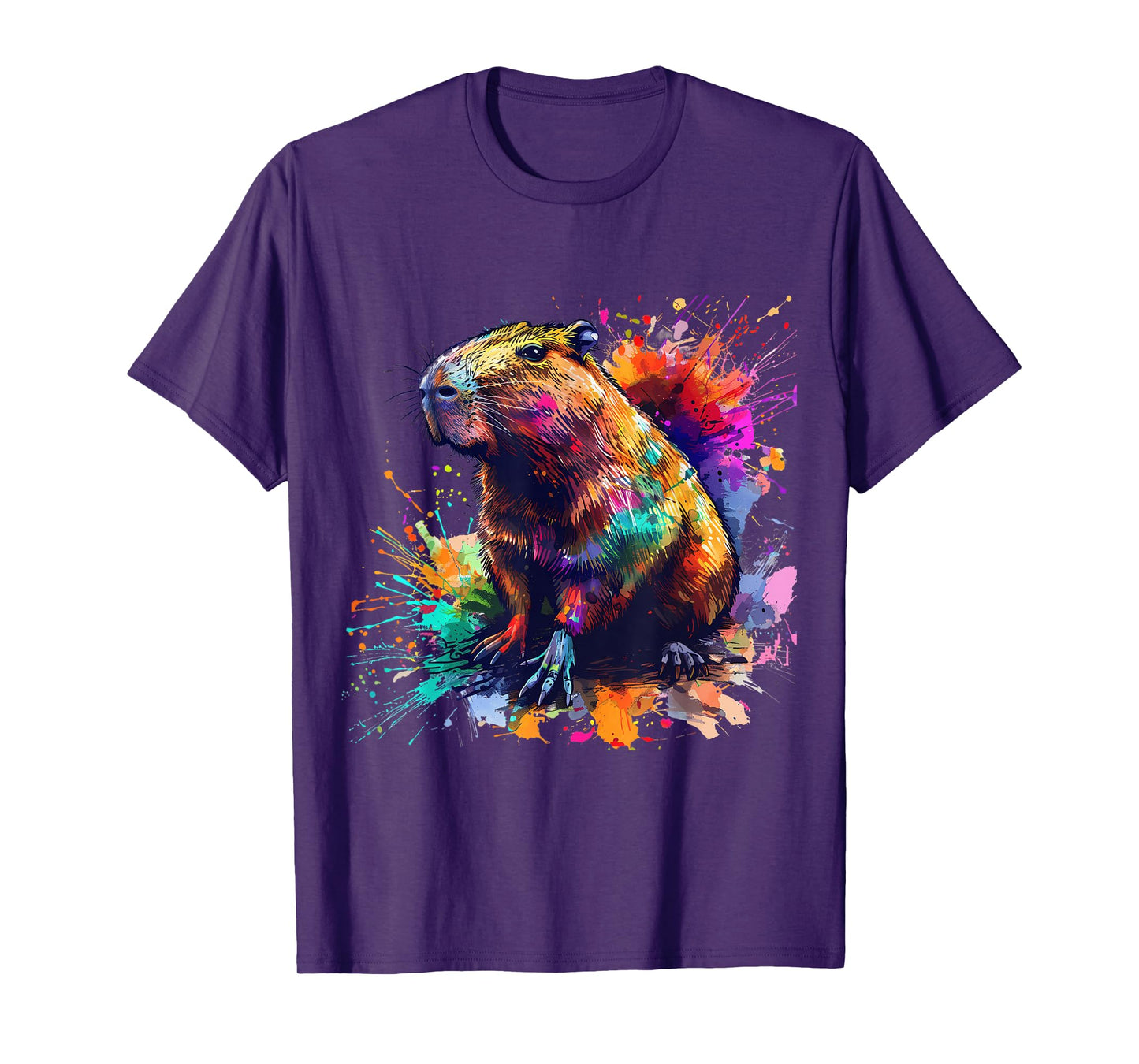 Capybara Lover Forest Rodent Wildlife Capybara Animal T-Shirt