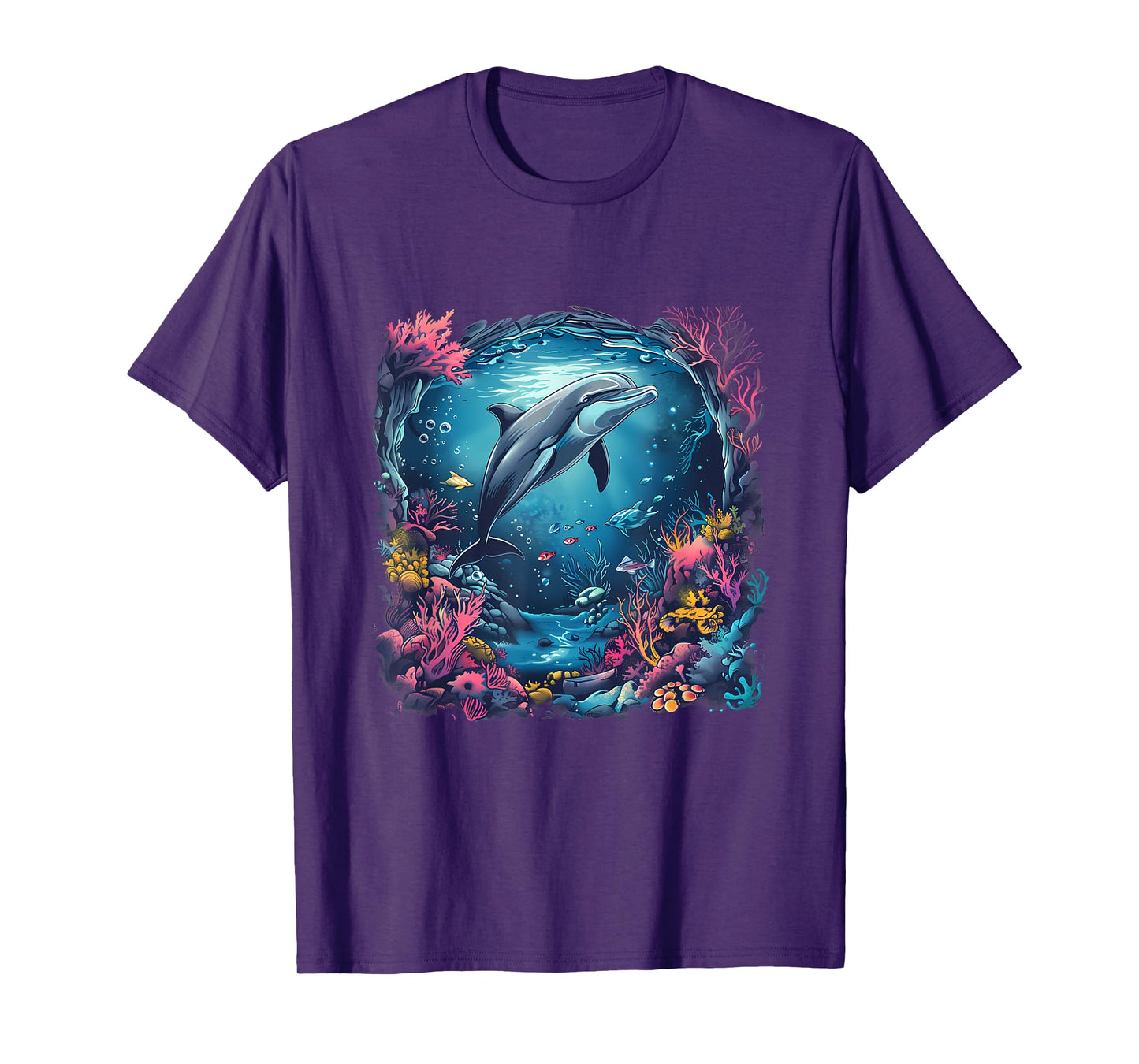 Sea Ocean Animal Art Dolphin Ocean Sea Animal Dolphin Lover T-Shirt