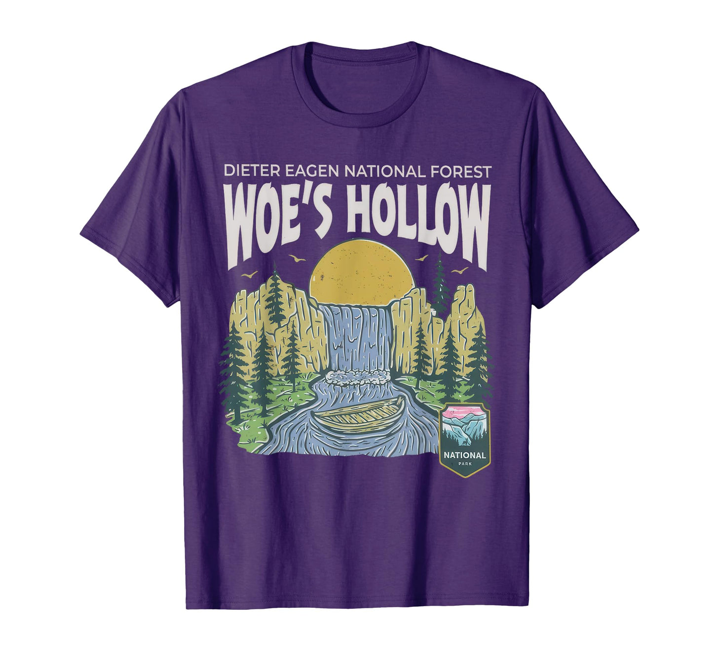 Dieter Eagen National Forest Woe's Hollow T-Shirt