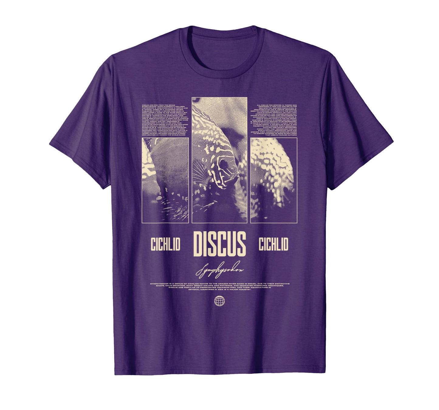 Discus Fish Cichlid Aquarium Fish Keeper T-Shirt