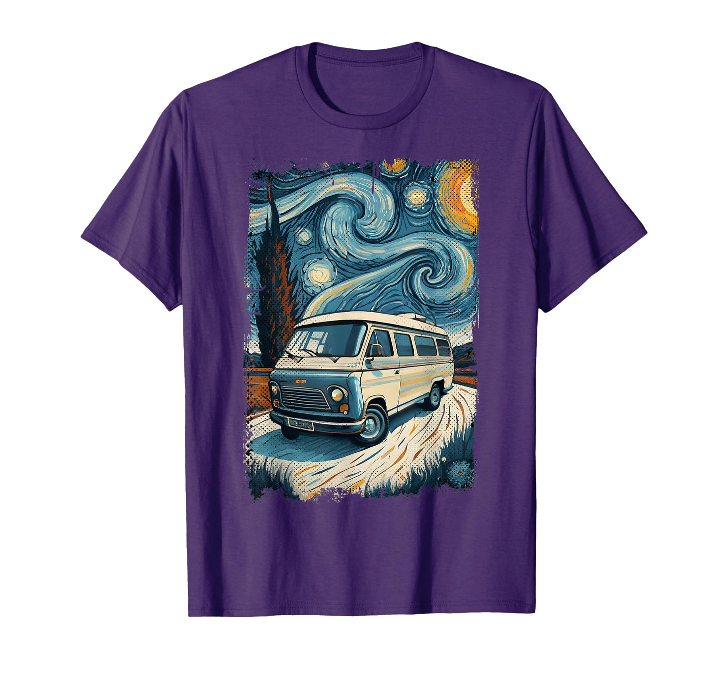 Van Life Clothing Retro Vintage Van Dwellers Vanlife Nomads T-Shirt