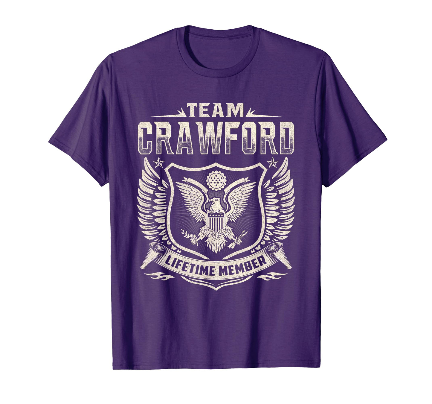 Crawford Family Shirt Team Crawford Lifetime Member T-Shirt