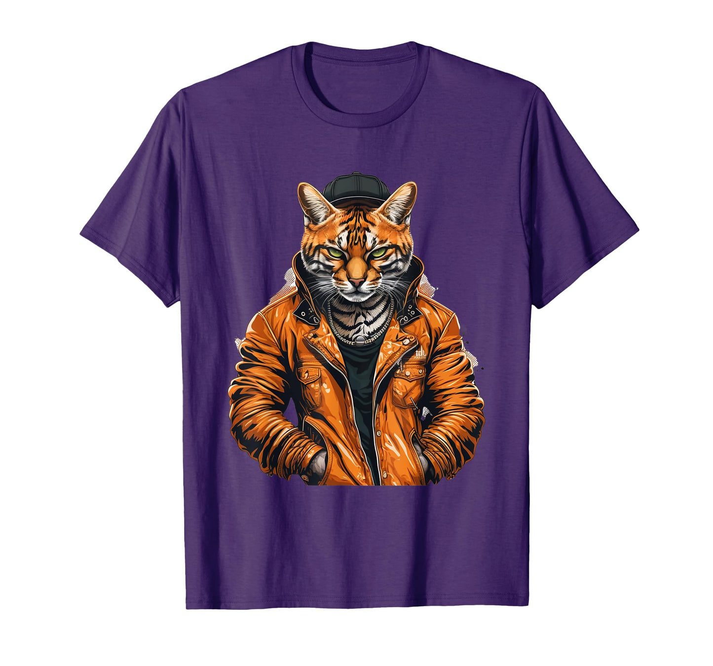 Orange Bengal Cat Thug Cat Gangster Cat Gangster Life T-Shirt