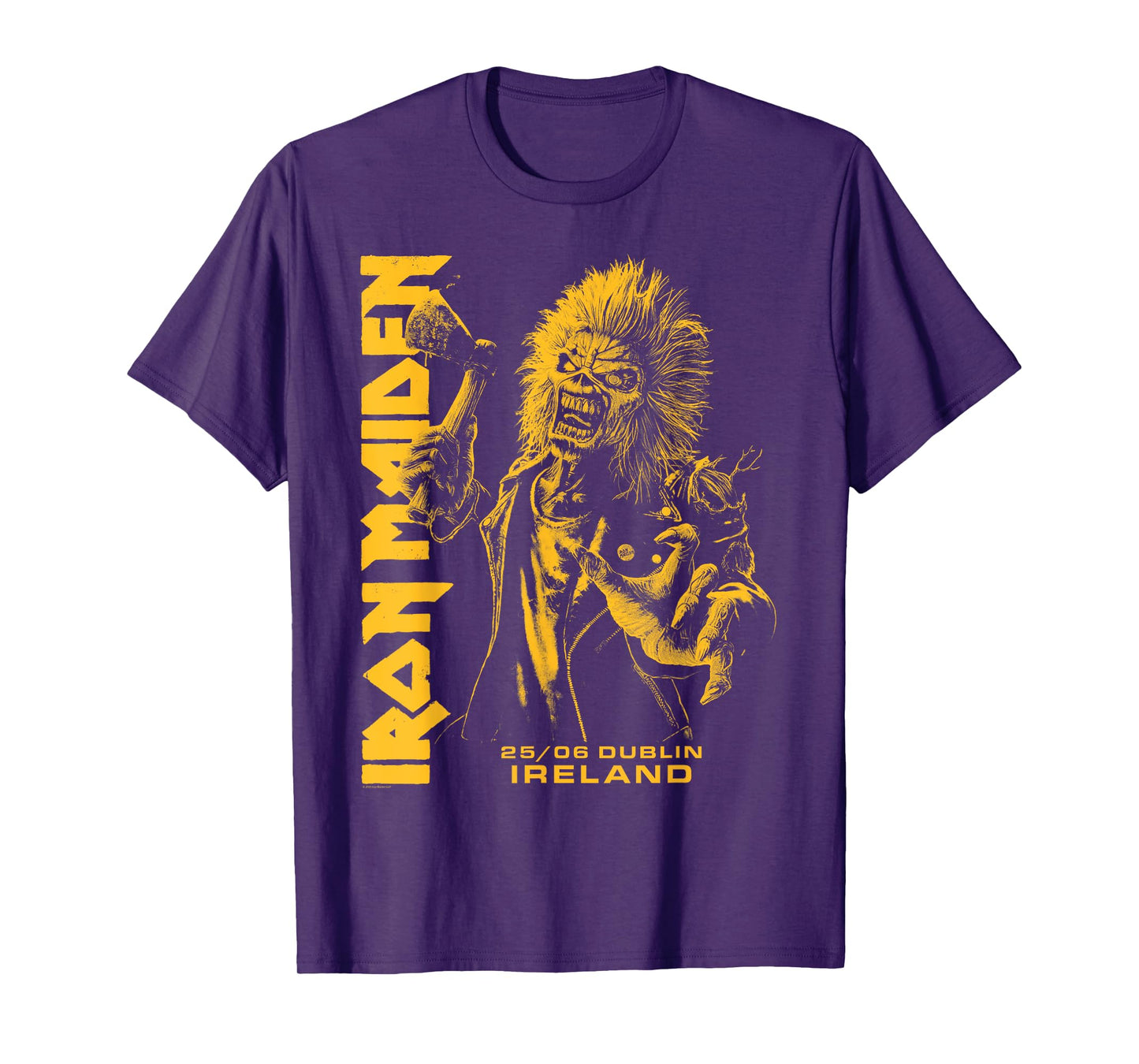 Iron Maiden - Run For Your Lives Tour Dublin T-Shirt
