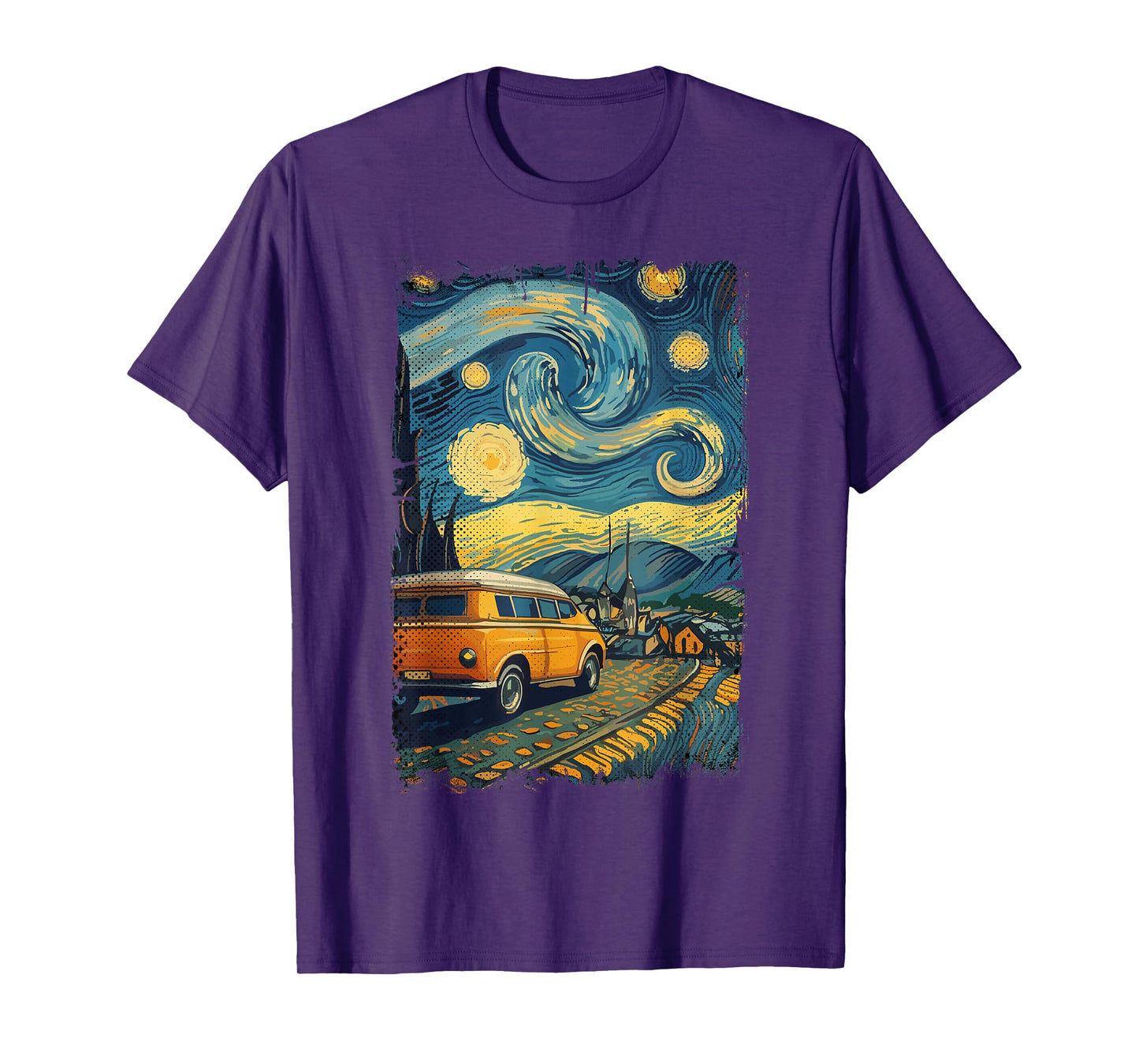 Van Life Clothing Retro Vintage Van Dwellers Vanlife Nomads T-Shirt