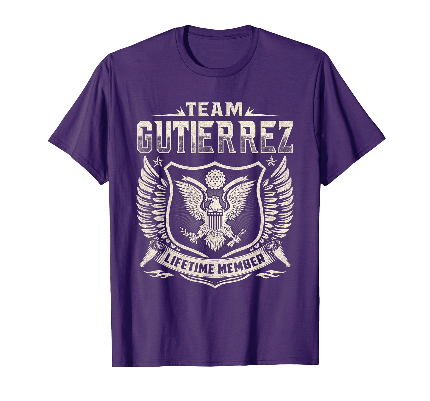 Gutierrez Family Shirt Team Gutierrez Lifetime Member T-Shirt