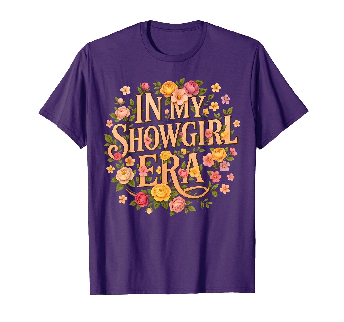Grovy in My Show Girl Era Bling Floral T-Shirt