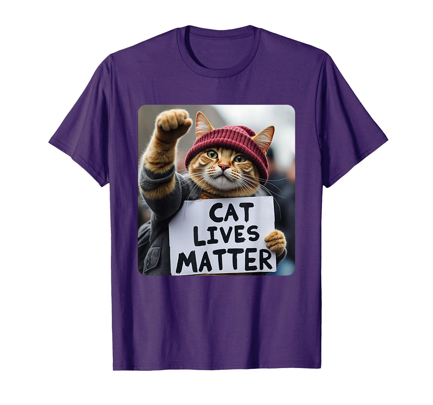 Donald Trump 2024 Cats, Cat Lives Matter Trump T-Shirt