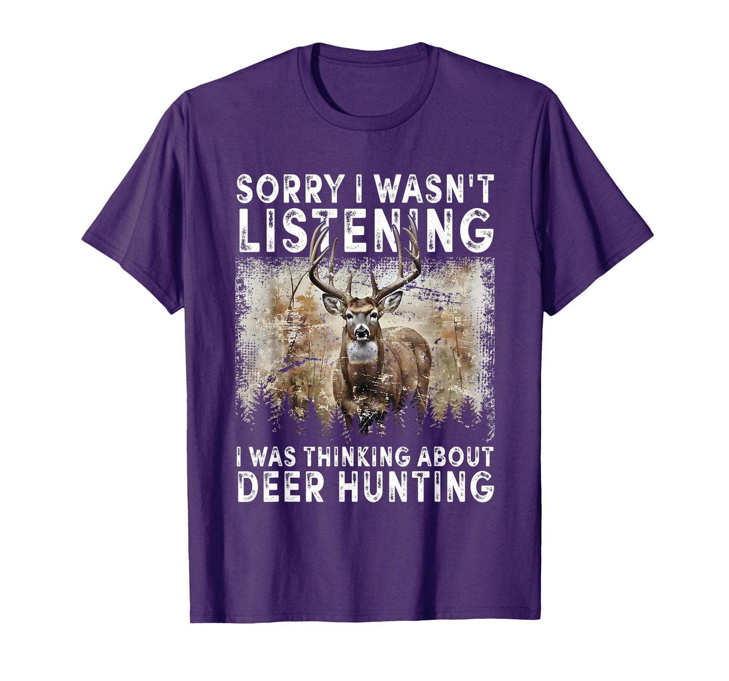 Deer Hunting Art for Men Women Wildlife Hunter Deer Hunting T-Shirt