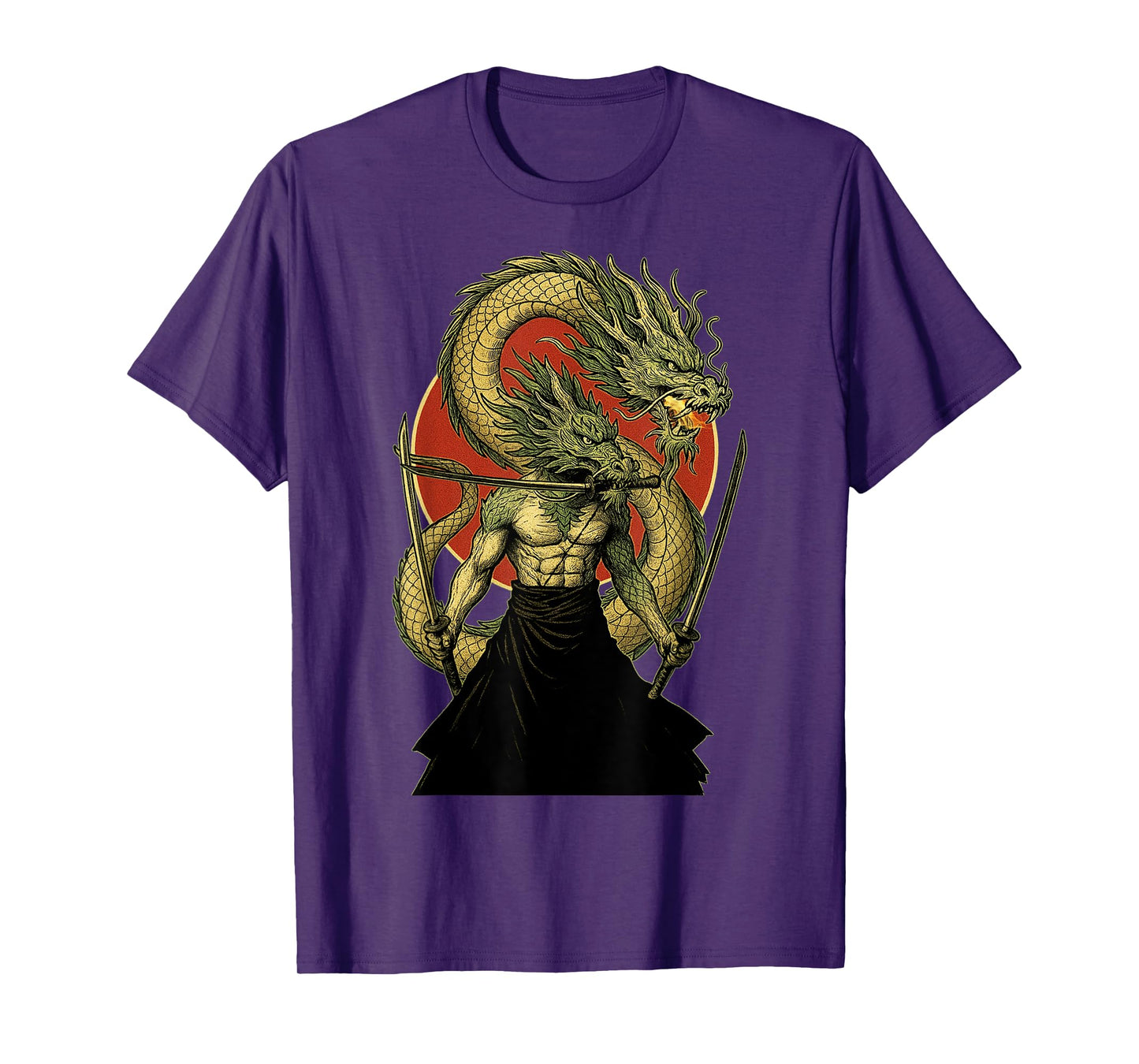 Zoro Pirate - Samurai Anime Funny Manga Dragon Warrior T-Shirt