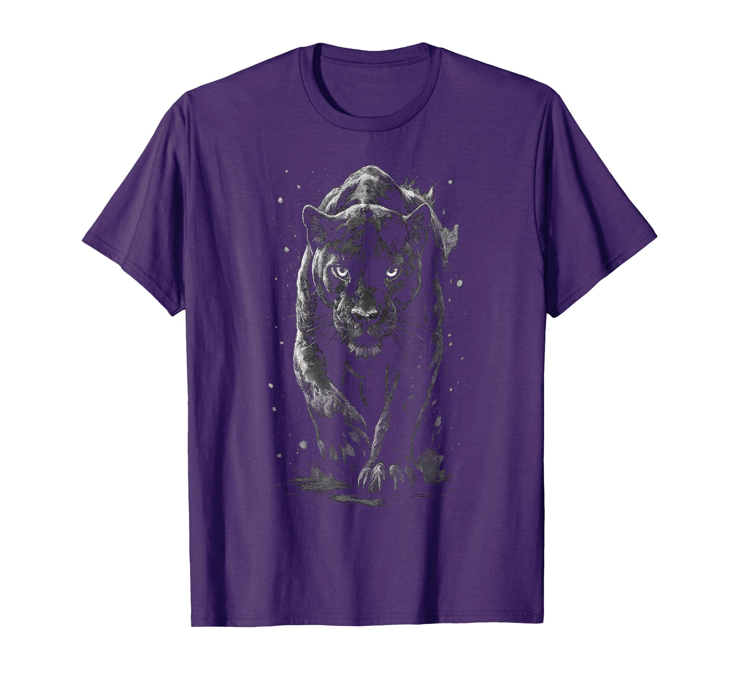 Panther Spirit Wildlife Art Men Women Gift T-Shirt