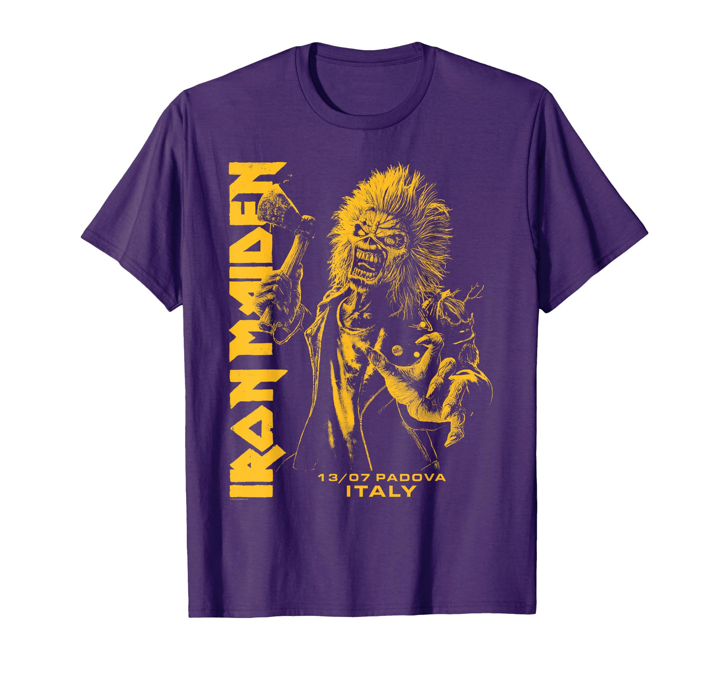 Iron Maiden - Run For Your Lives Tour Padova T-Shirt