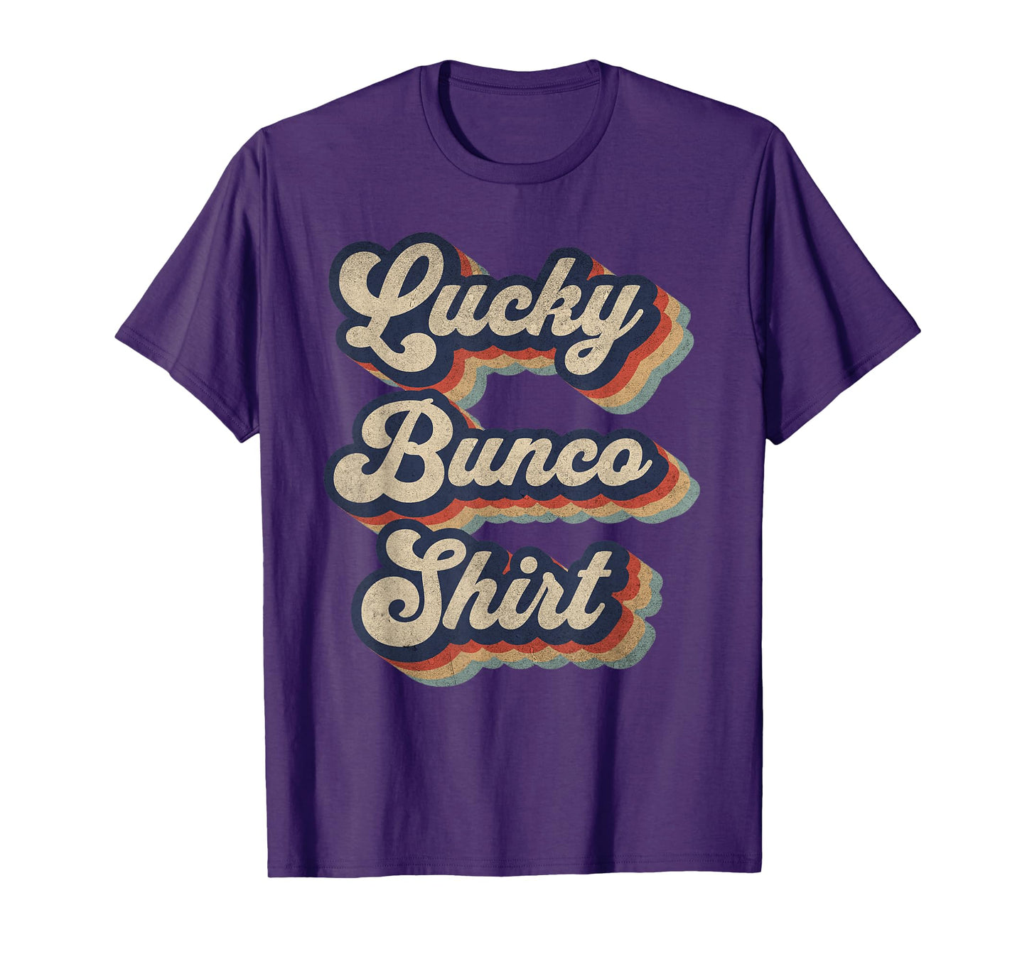 Lucky Bunco Shirt Vintage Bunco Dice Game T-Shirt