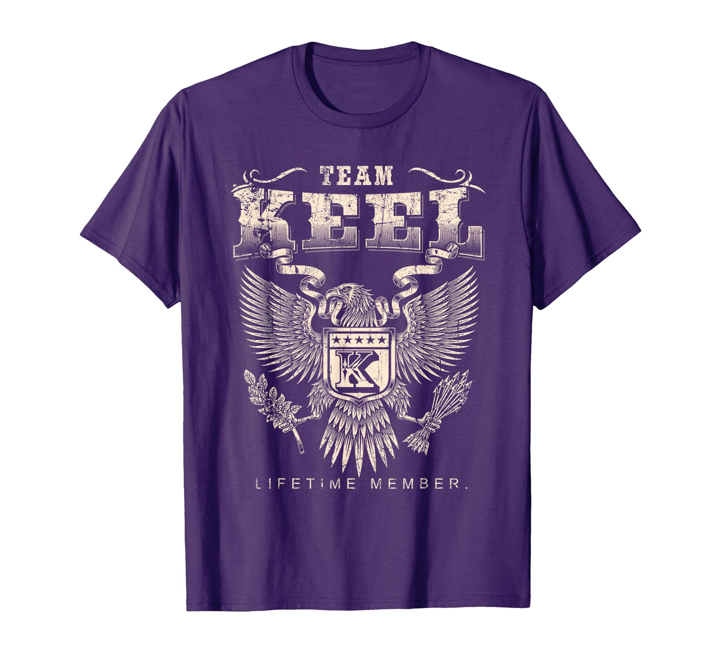 Team Keel Lifetime Member - Keel Last Name T-Shirt