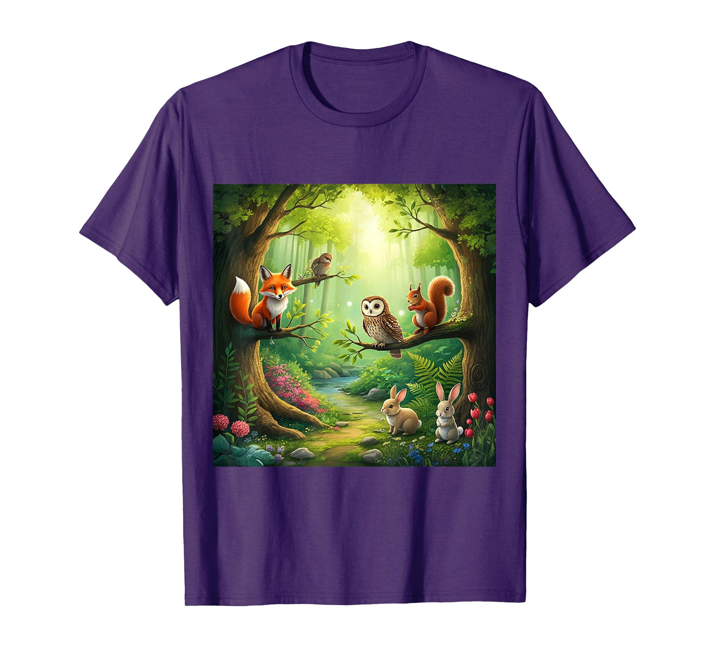 Enchanted Forest Friends T-Shirt
