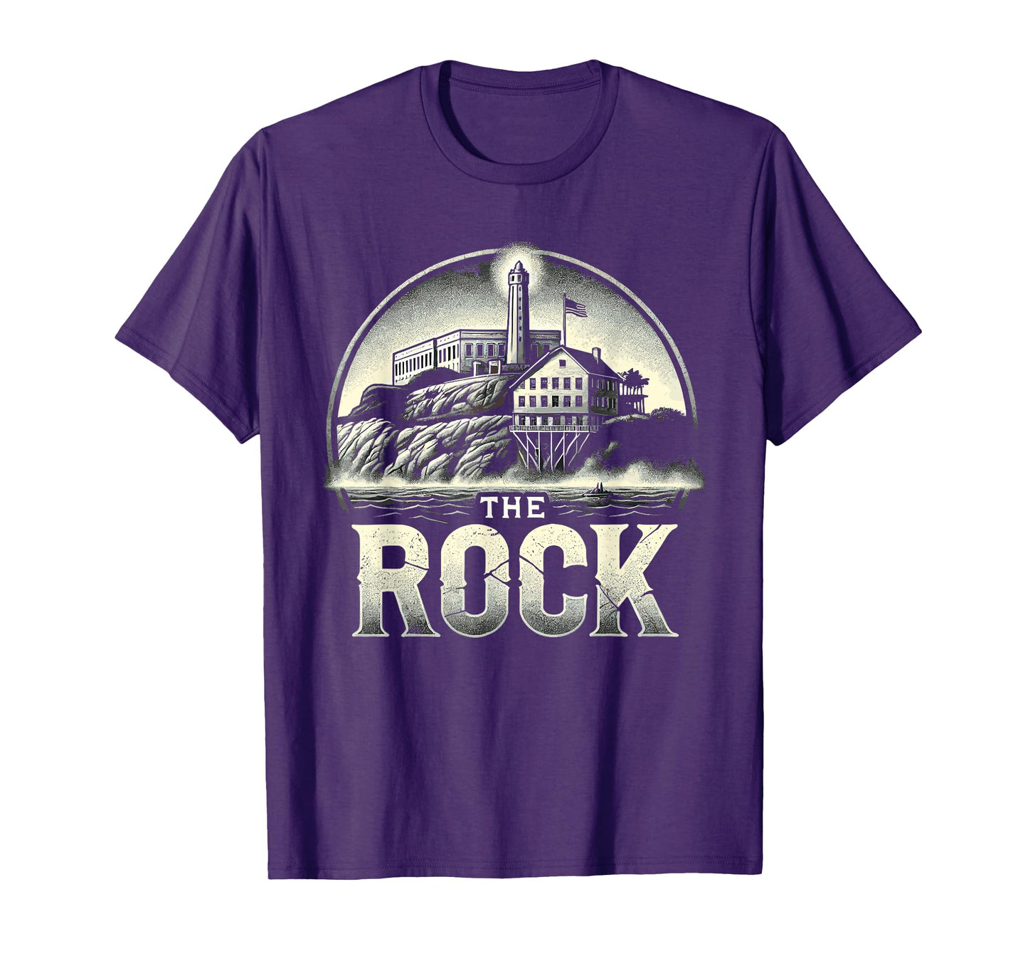 Alcatraz Island Prison History Famous Prison American T-Shirt