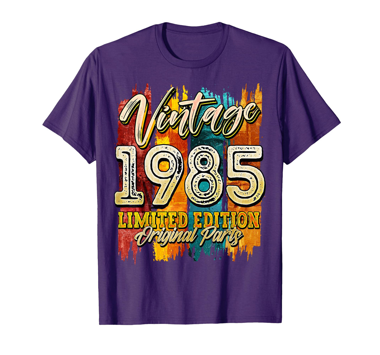 Vintage 1985 Limited Edition Original Parts 40 year Birthday T-Shirt