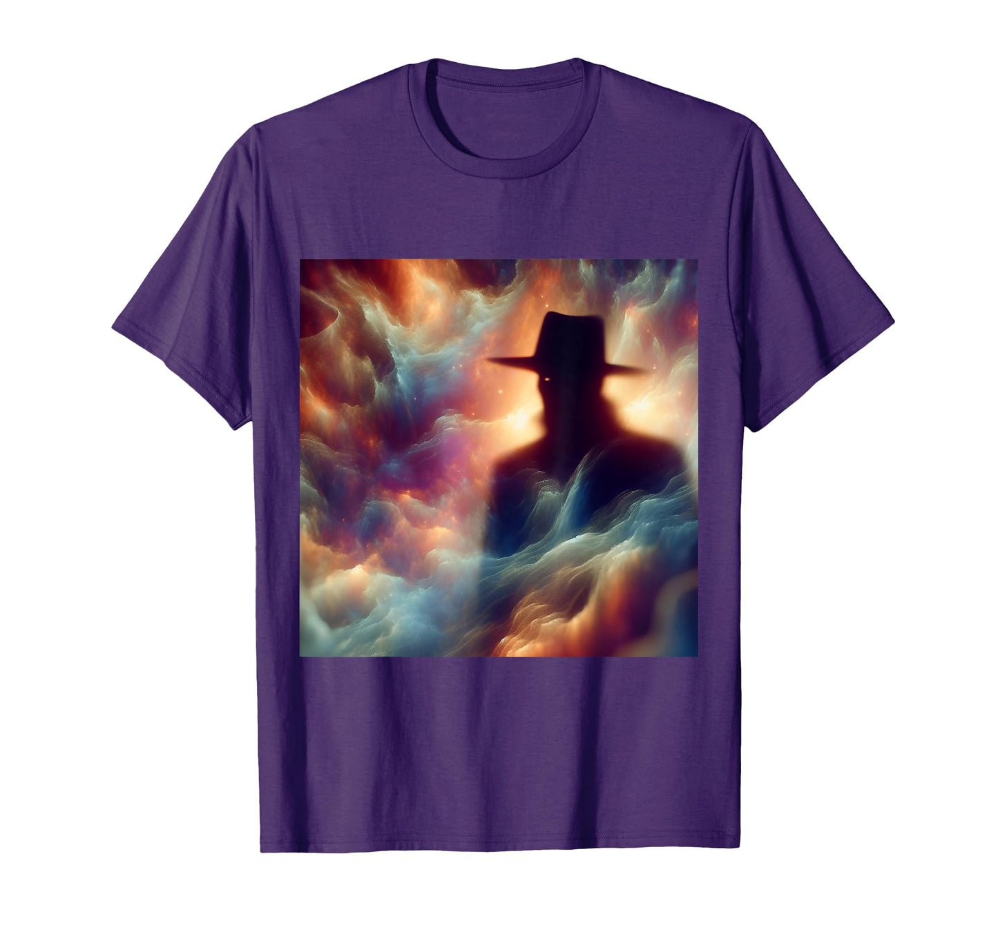 The Hat Man Shadow Person Nightmare Paranormal Horror Print T-Shirt