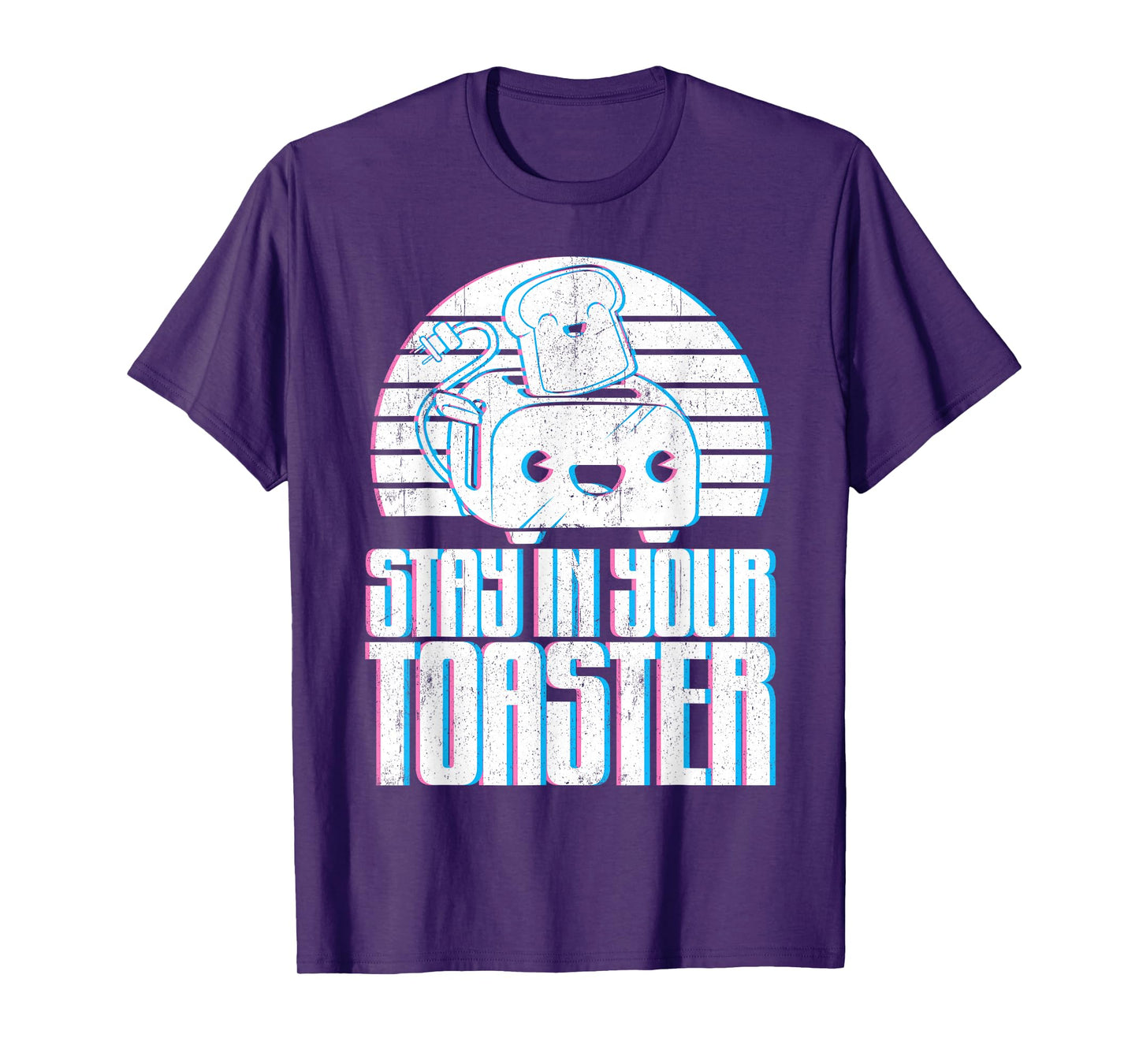 Funny Colorguard Stay in Your Toaster Marching Band Gift T-Shirt