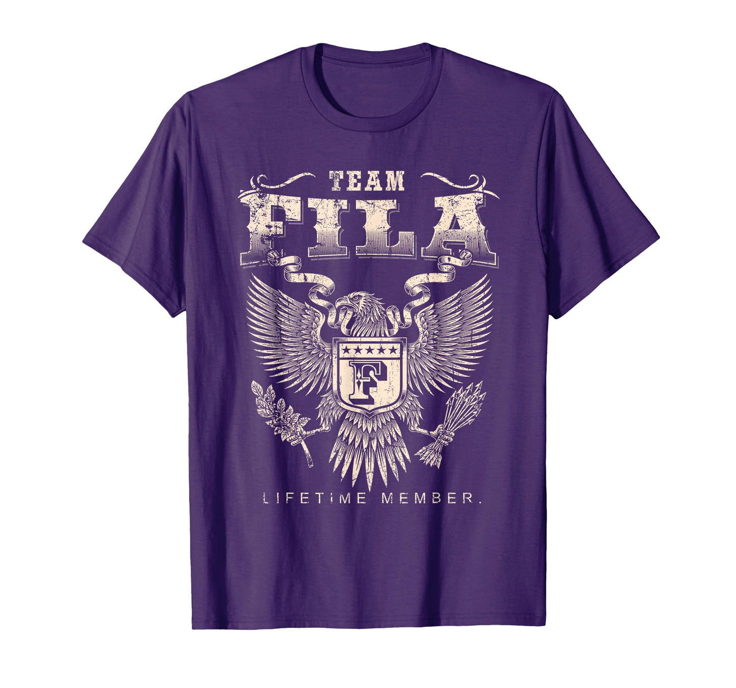 Team Fila Lifetime Member - Fila Name T-Shirt