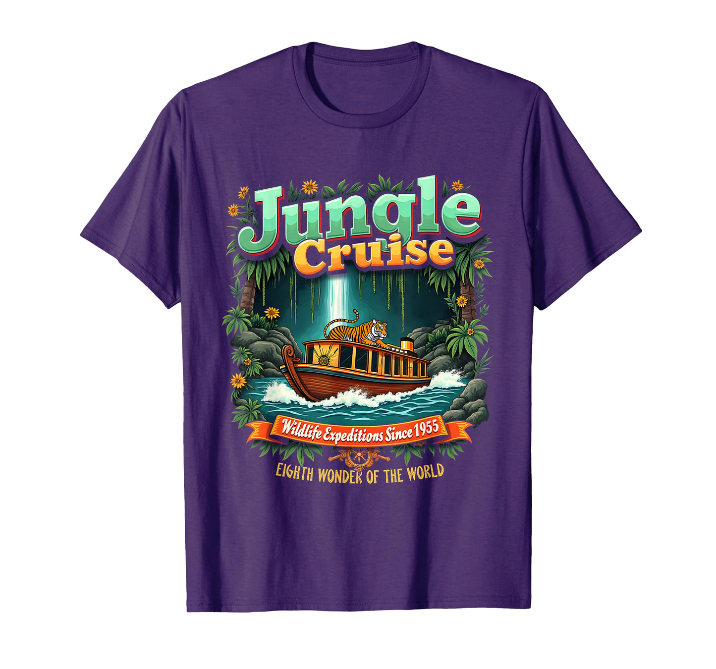 Wildlife Retro VBS 2025 Park Cruise Trip Vintage Jungle T-Shirt
