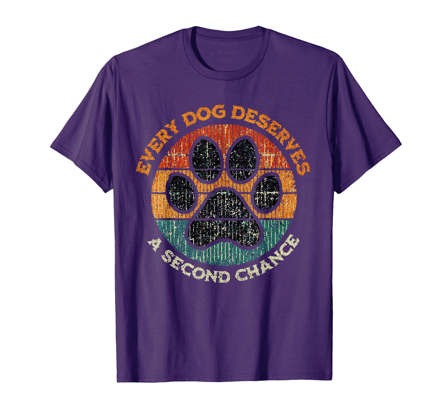 Every Dog Deserves A Second Chance Rescue Dog Adoption T-Shirt