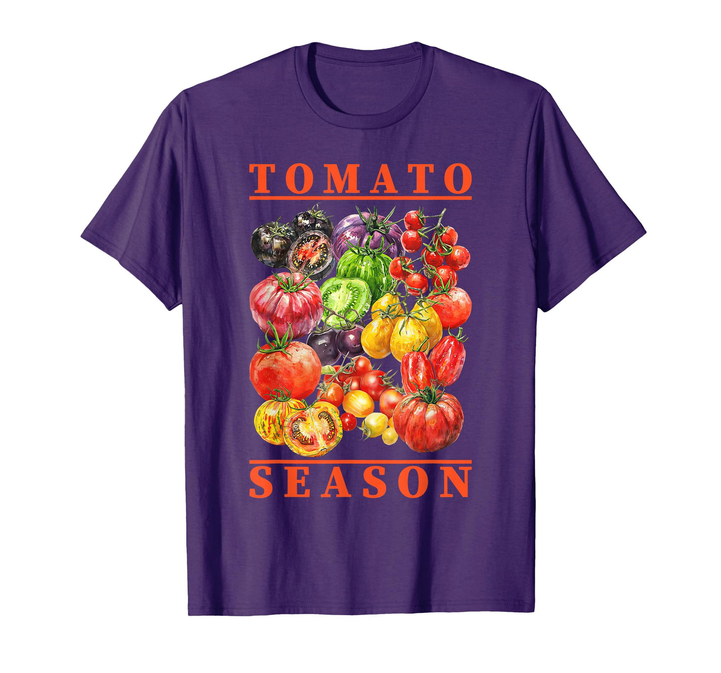 Vintage Tomato Season Vegan Vegetable Gardening Plant Lover T-Shirt