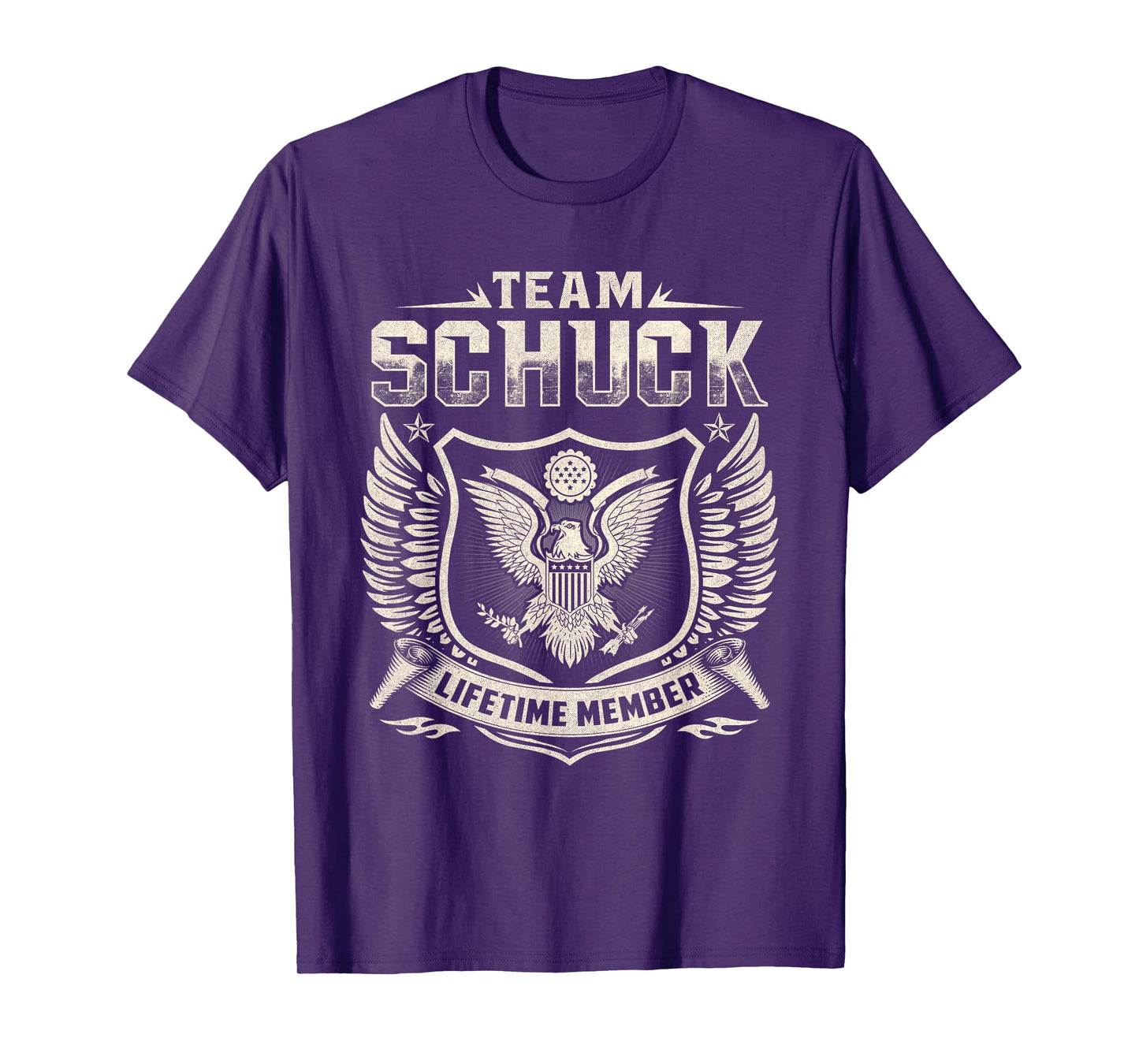 Schuck Family Name Shirt Team Schuck Lifetime Member T-Shirt