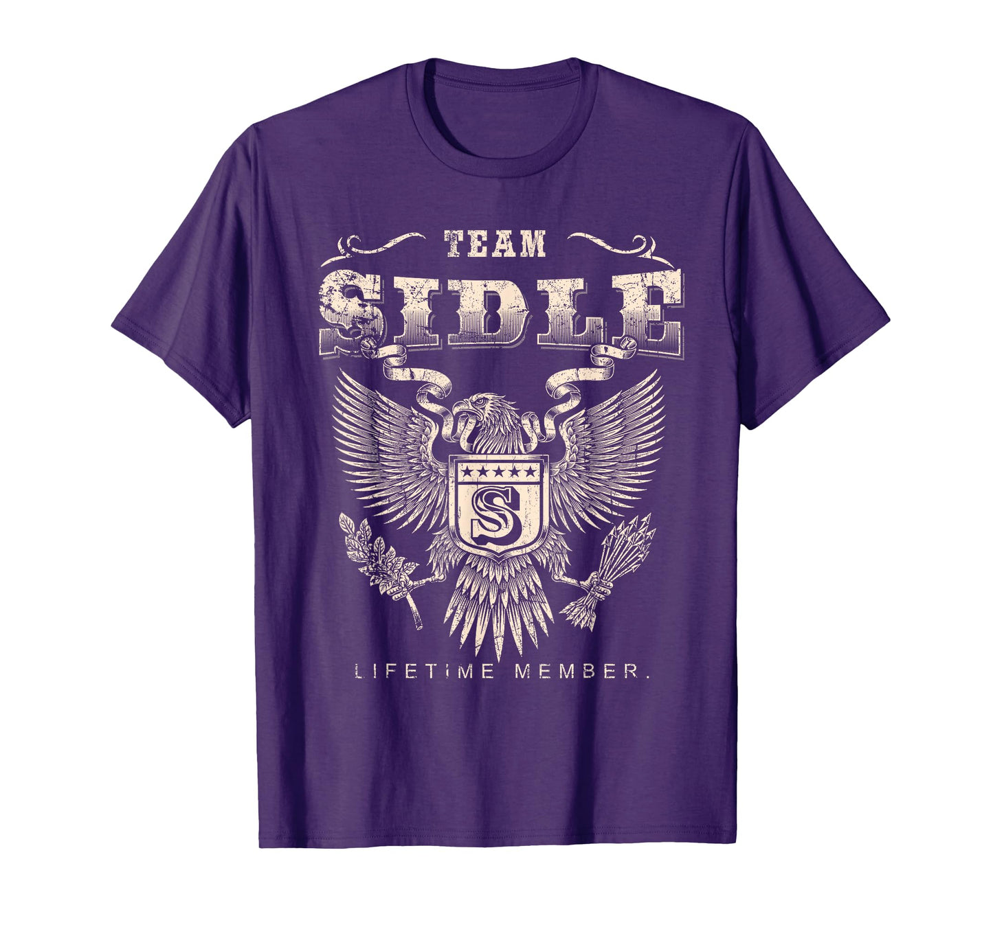 Team Sidle Lifetime Member - Sidle Name T-Shirt