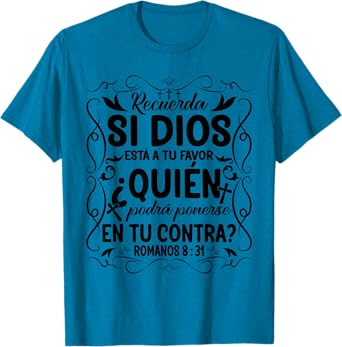 Camisetas Cristianas En Espanol Frases Biblia Jesús Te Ama T-Shirt