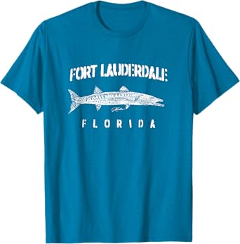 JCombs: Fort Lauderdale, FL, Great Barracuda T-Shirt