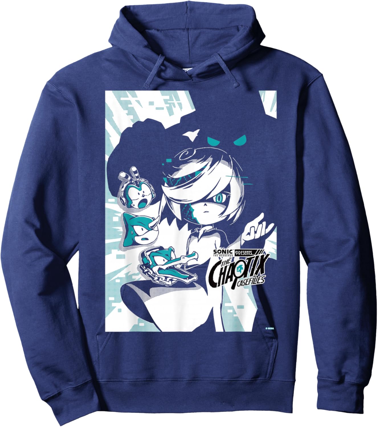 Sonic The Hedgehog The Chaotix Casefiles Ep 6 T-Shirt - Hoodie | Navy