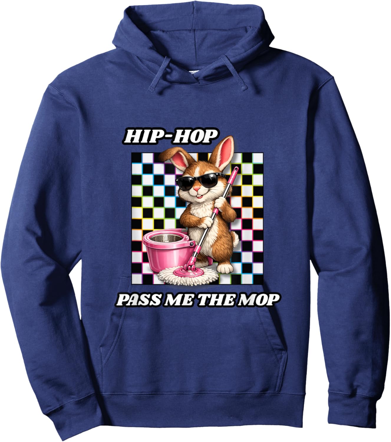 Easter Cleaning T-Shirt Hoodie - Hoodie | Navy