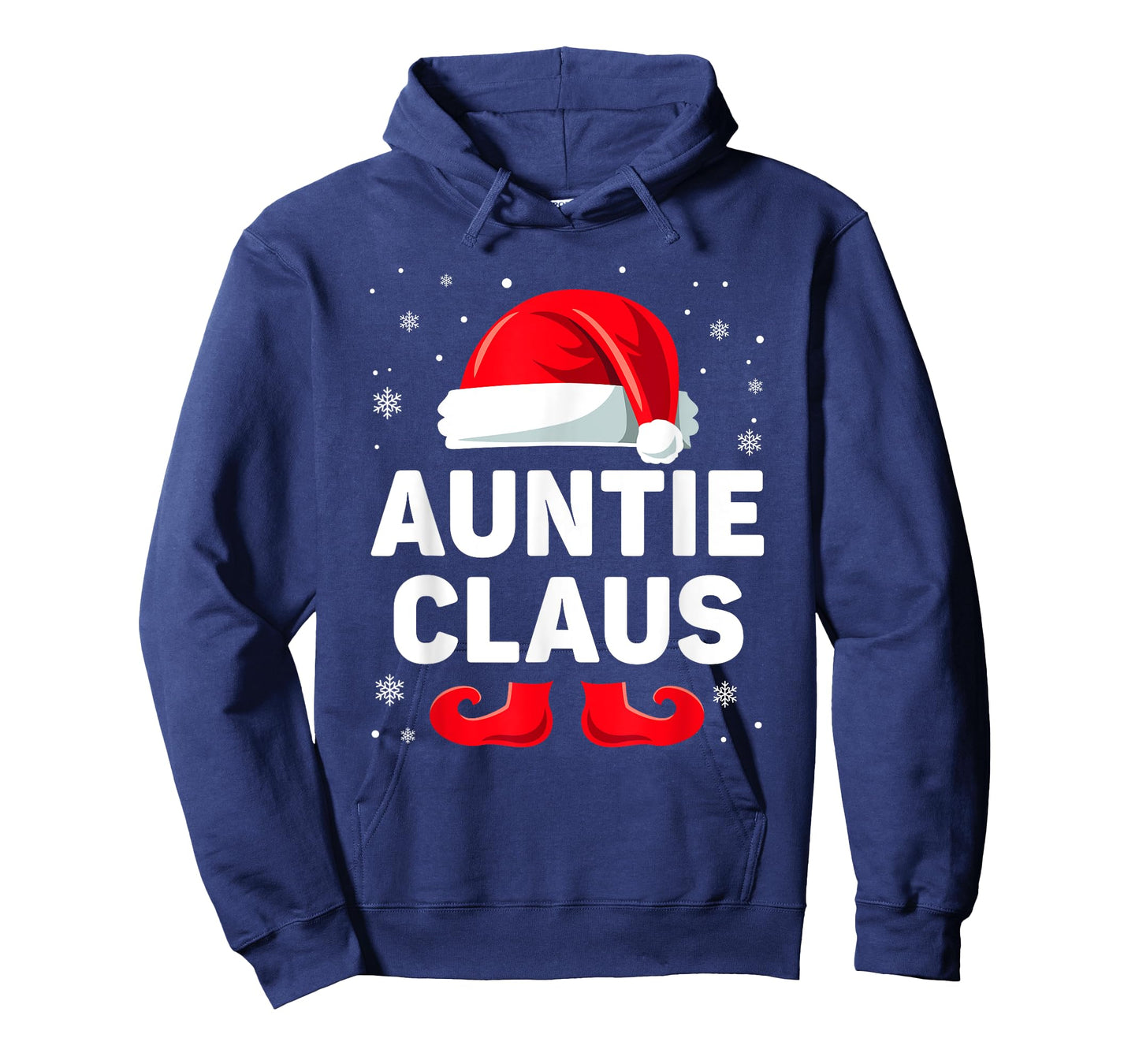 Auntie Claus Christmas Matching Family Group Funny Xmas T-Shirt