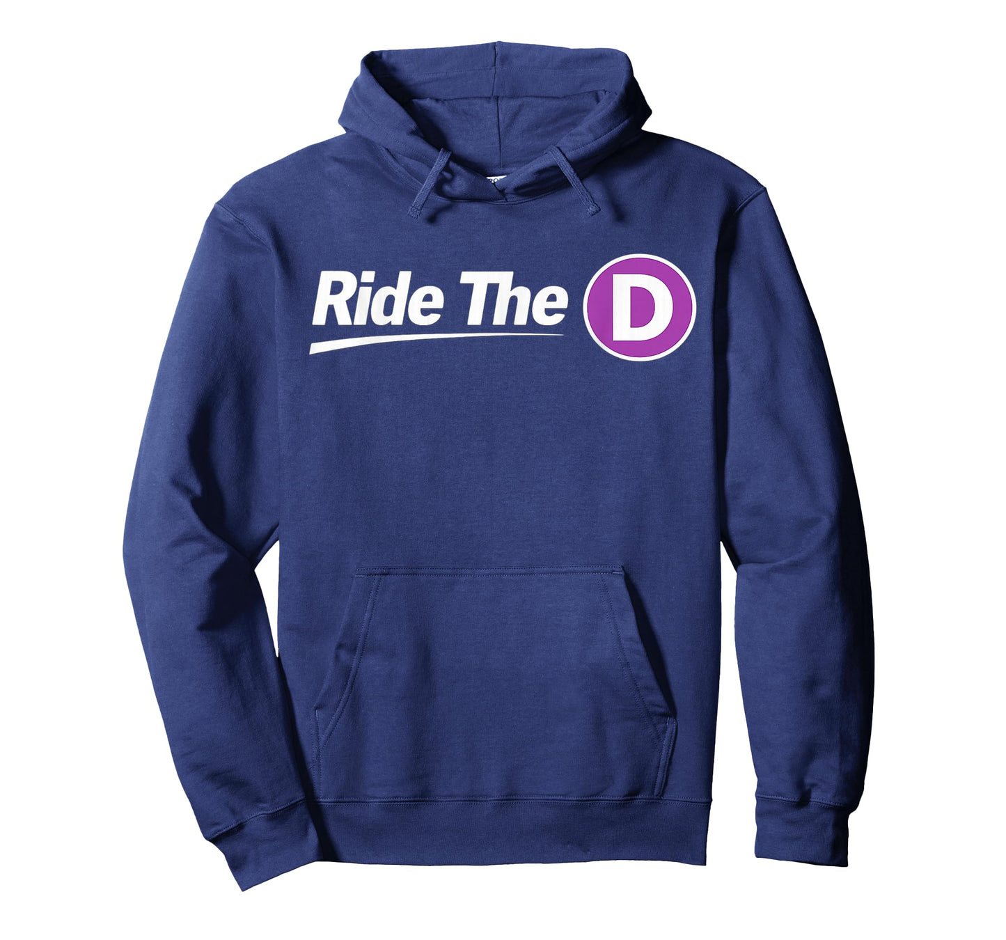 Metro Ride The D T-Shirt - Hoodie | Navy