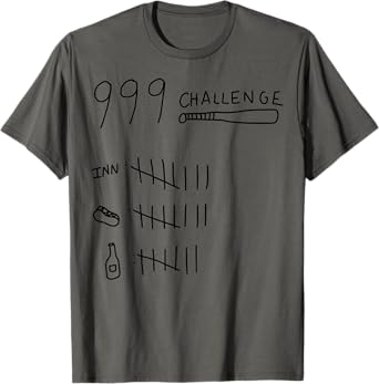 999 Challenge 9 Beers 9 Innings 9 Hotdogs T-Shirt