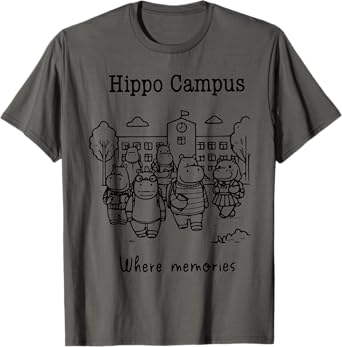Funny Hippo Campus Intellectual Academic Action Potential T-Shirt