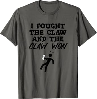 I Fought The Claw & The Claw Won Hard Seltzer Bar Crawl T-Shirt