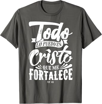 Mensajes Biblicos Dios Jesus Espanol Spanish for Christians T-Shirt