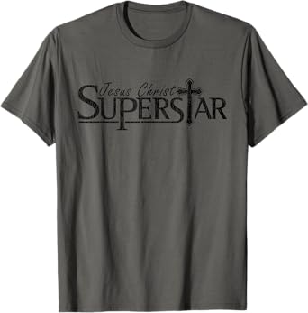 Vintage Christian Jesus Christ Super Star Cross T-Shirt
