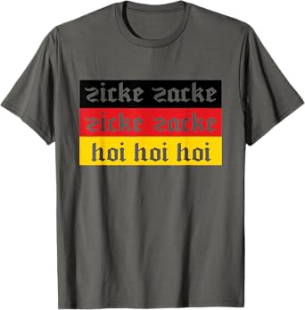 Zicke Zacke Zicke Zacke German Oktoberfest Drinking T-Shirt T-Shirt