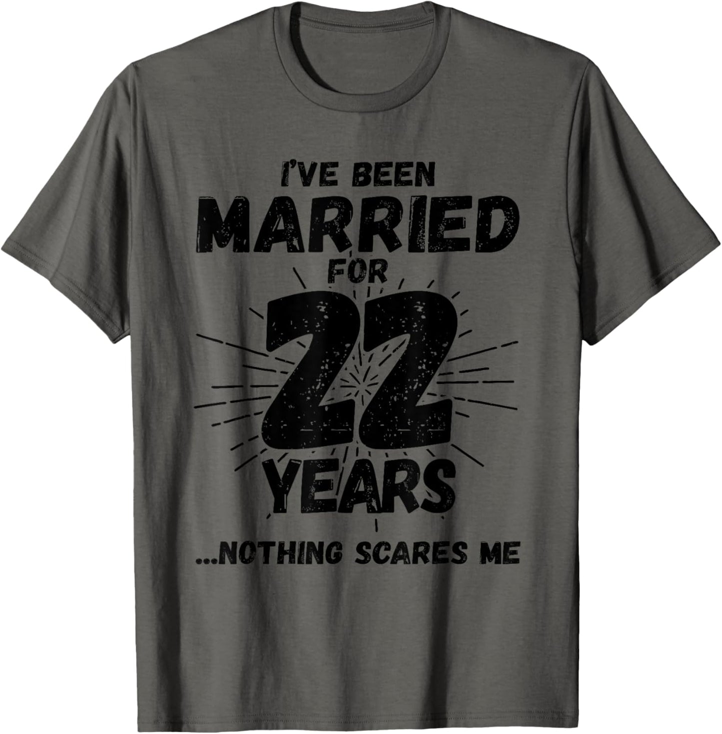22nd Wedding Anniversary - Married 22 Years Anniversary T-Shirt