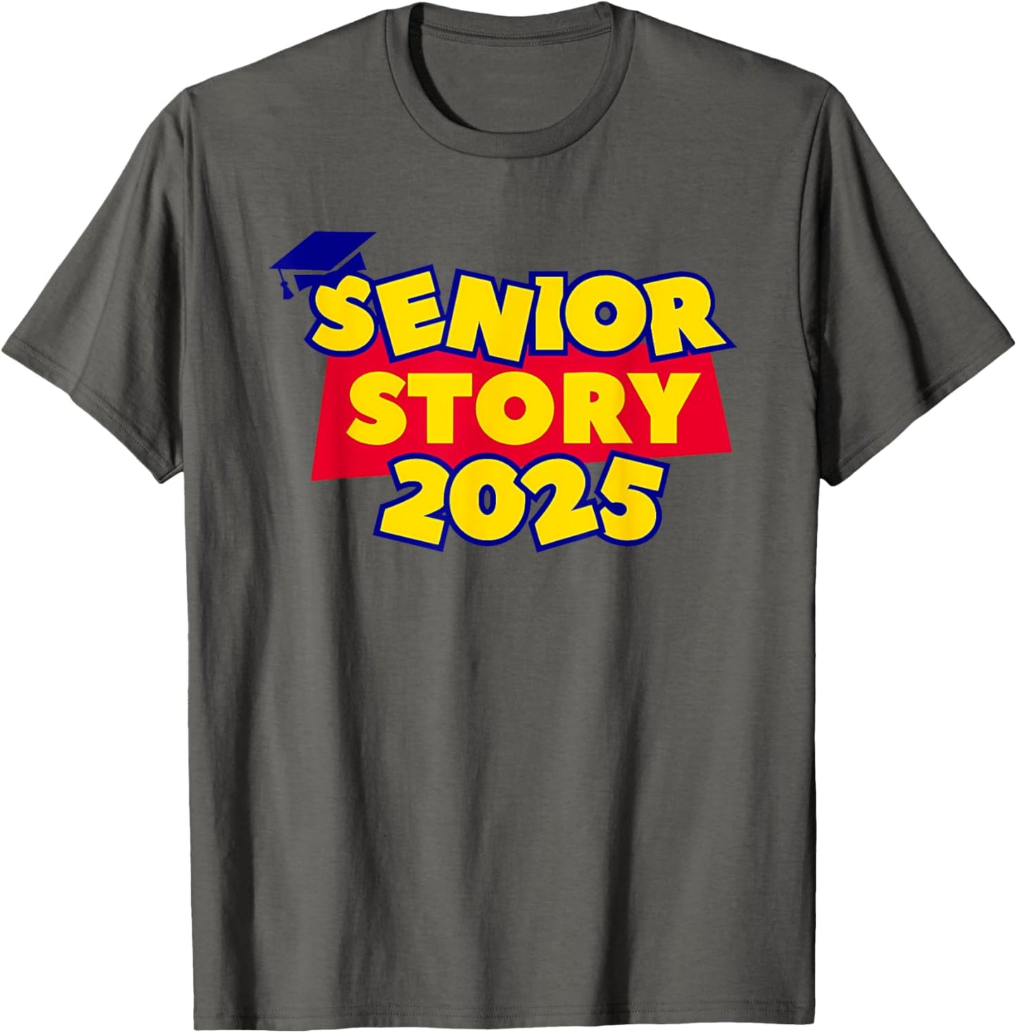 Senior Story 2025 Class Of 2025 Back To School Graduation Celebration T-shirt by TeeBrew