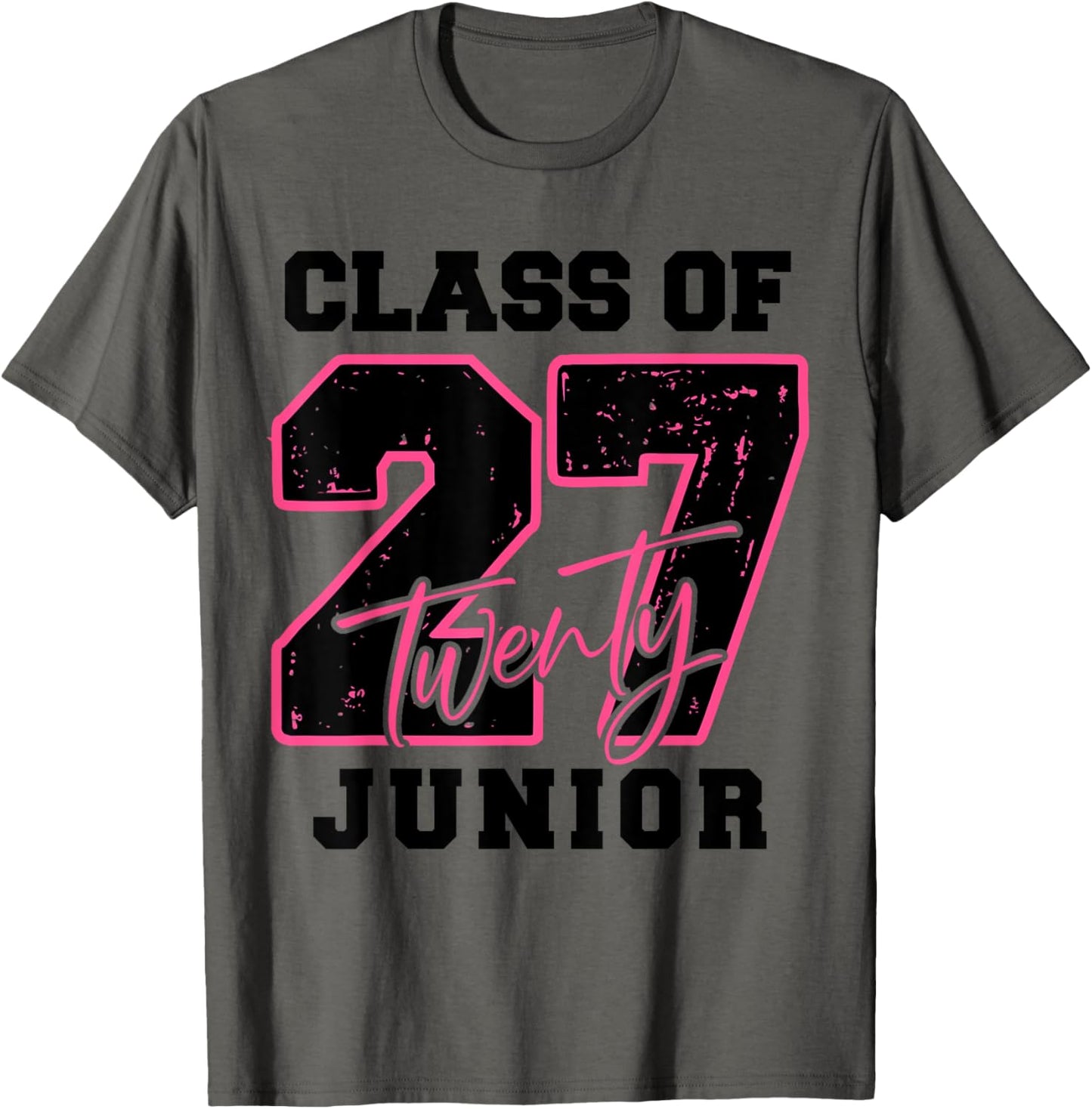 Class Of 2027 Junior High School Back To School 11th Grade T-shirt by TeeBrew