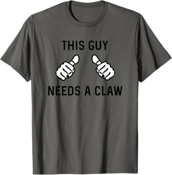 This Guy Needs A Hard Seltzer Funny Bar Crawl Summer Claw T-Shirt