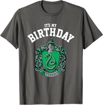 Harry Potter Slytherin Birthday T-Shirt